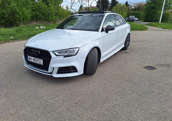 Audi S3 cena 123000 przebieg: 133600, rok produkcji 2016 z Warszawa małe 704